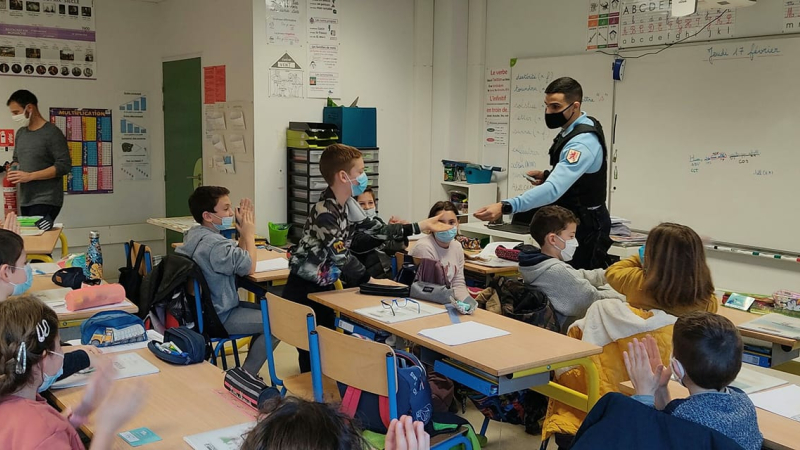 Information pour les écoles primaires par la COB de l'Isle-Jourdain