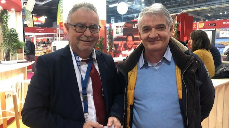 Un gersois exilé dans la capitale retrouve les siens au salon