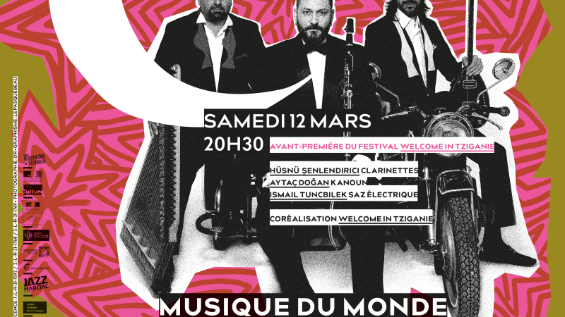 Taksim trio en concert à l'Astrada