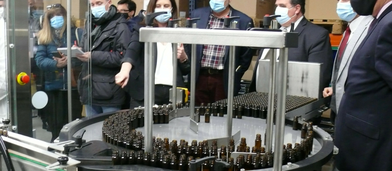 Les laboratoires Mességué ont inauguré une nouvelle ligne de conditionnement