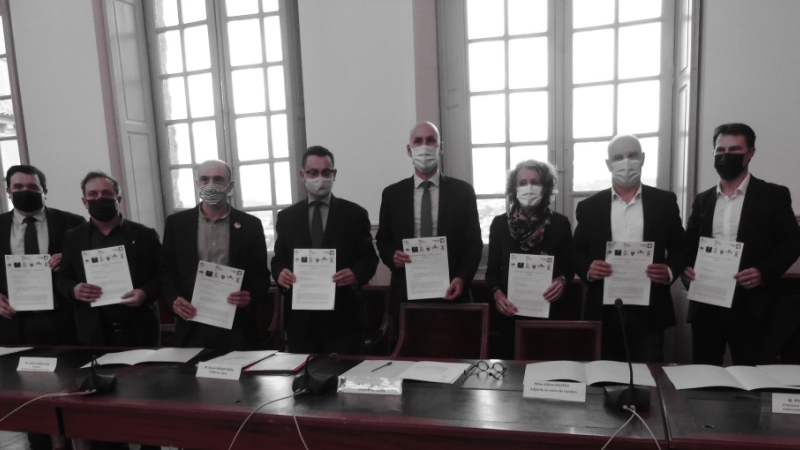 Signature de la convention " Territoire Educatif Rural Armagnac" à la Préfecture