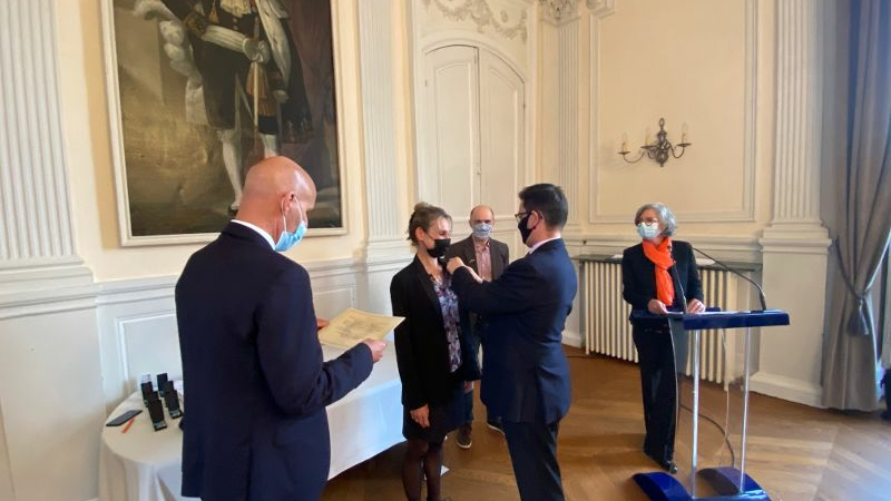 Hélène Scudellaro distinguée