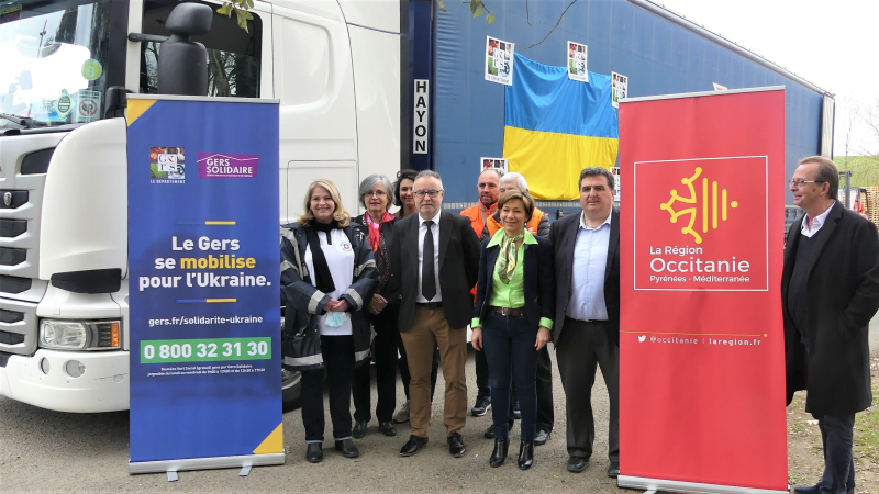 Le Gers se mobilise pour l'Ukraine.