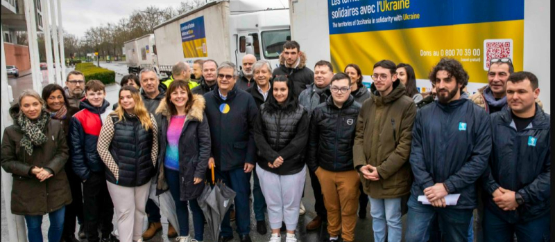 La Région apporte sa contribution à la solidarité envers l'Ukraine