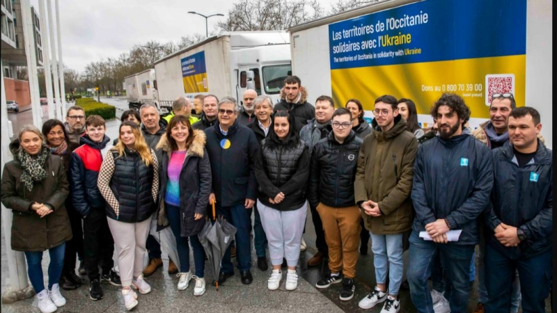 La Région apporte sa contribution à la solidarité envers l'Ukraine