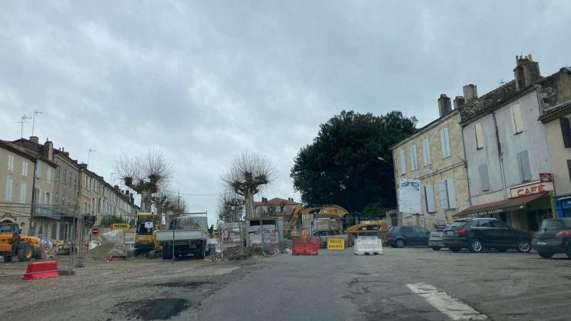 Travaux ; C'est parti et bien parti