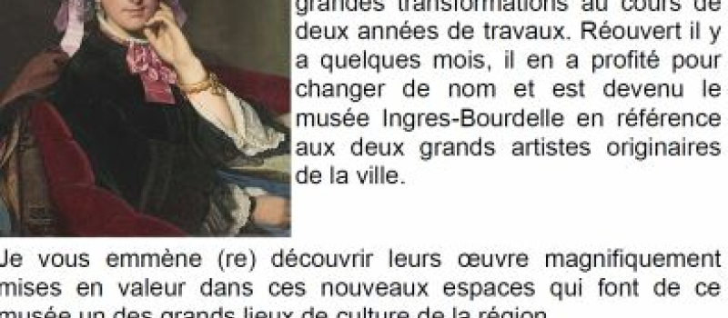 Un petit voyage vers l'art à Montauban organisé par la MJC