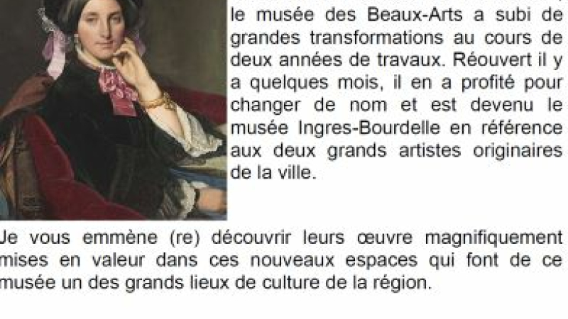 Un petit voyage vers l'art à Montauban organisé par la MJC