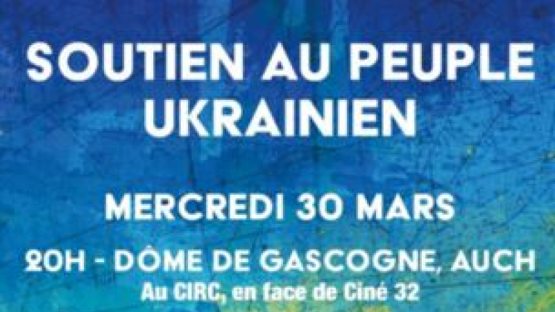 Un soutien des artistes gersois à l'Ukraine
