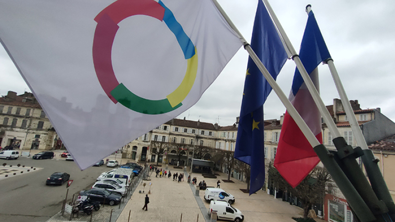 La ville affiche son soutien  à la francophonie