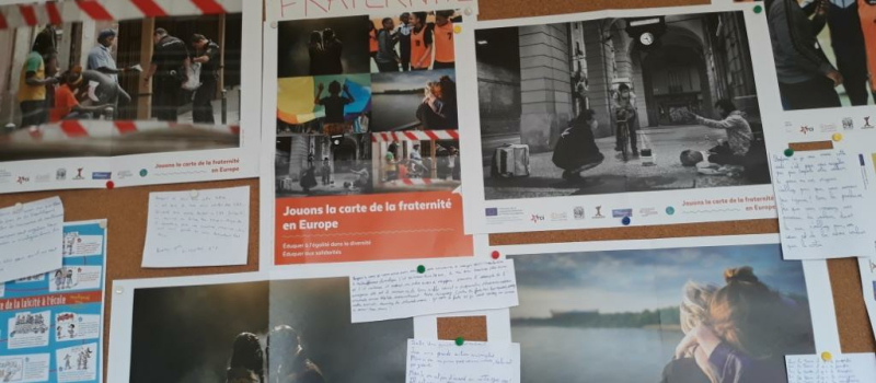 Les élèves du collège Gabriel Séailles jouent la carte de la fraternité