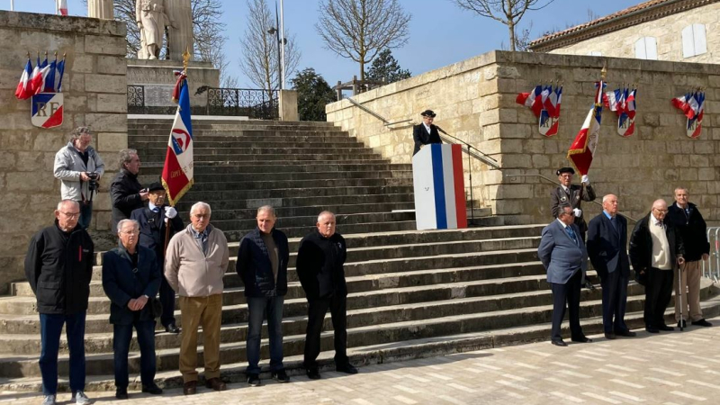 Des anciens combattants à l'honneur lors de la Cérémonie du 19 mars