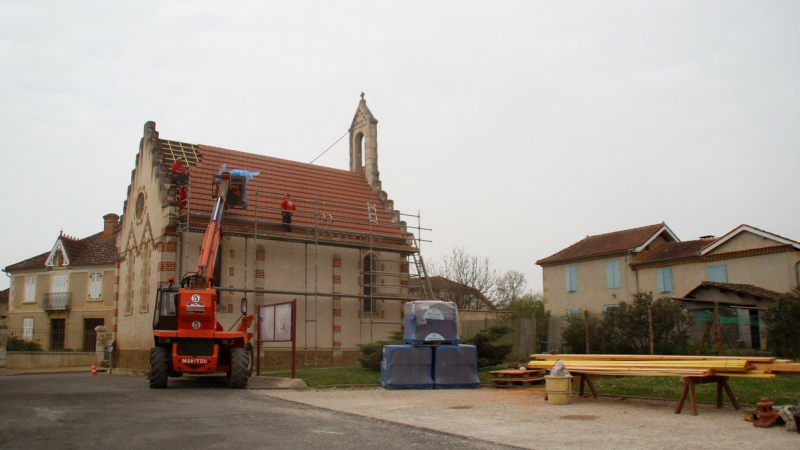 L’ancien temple rénové