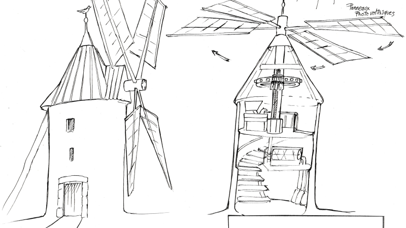 Un projet ambitieux et innovateur pour le moulin à vent