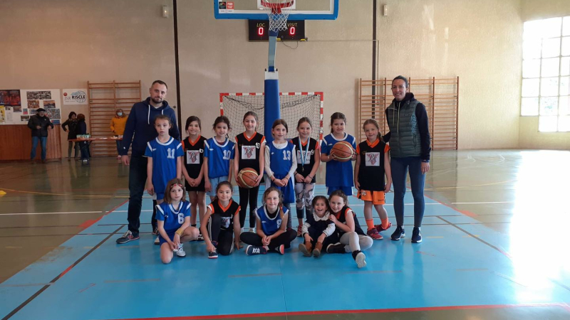 Résultats de l'école de basket en attendant le match de dimanche !