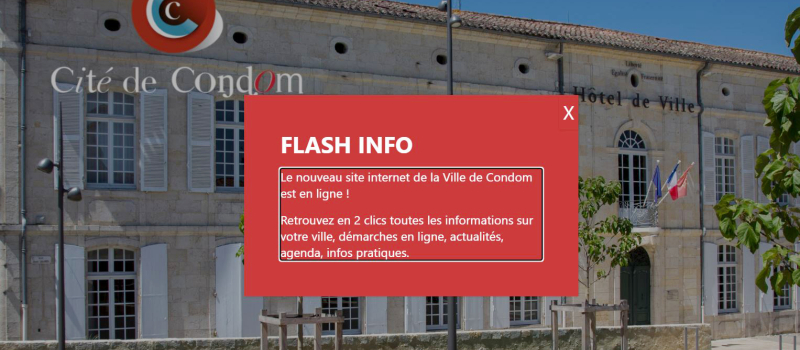 Un nouveau site internet pour la mairie