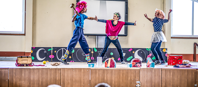 Le spectacle «Laïcité mon (petit) amour»à l'école d'Arblade-le-Haut