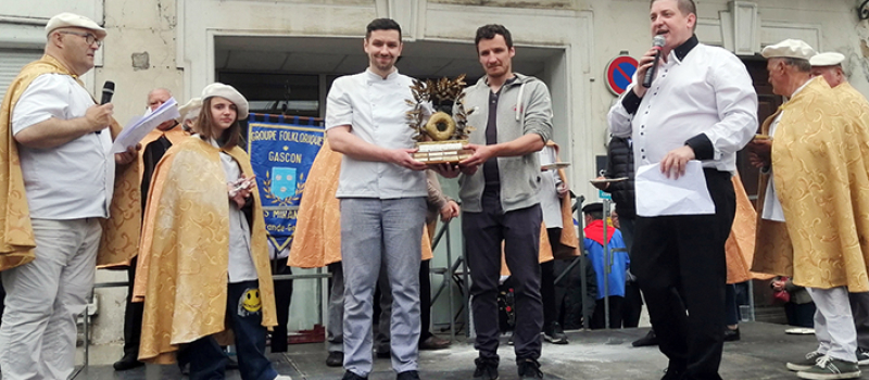 Benoît et Romain Duprat proclamés "Rois des Tourteaux"
