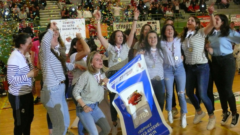 Les féminines d'Eauze remportent face à Auch leur cinquième finale du trophée Georges Estève