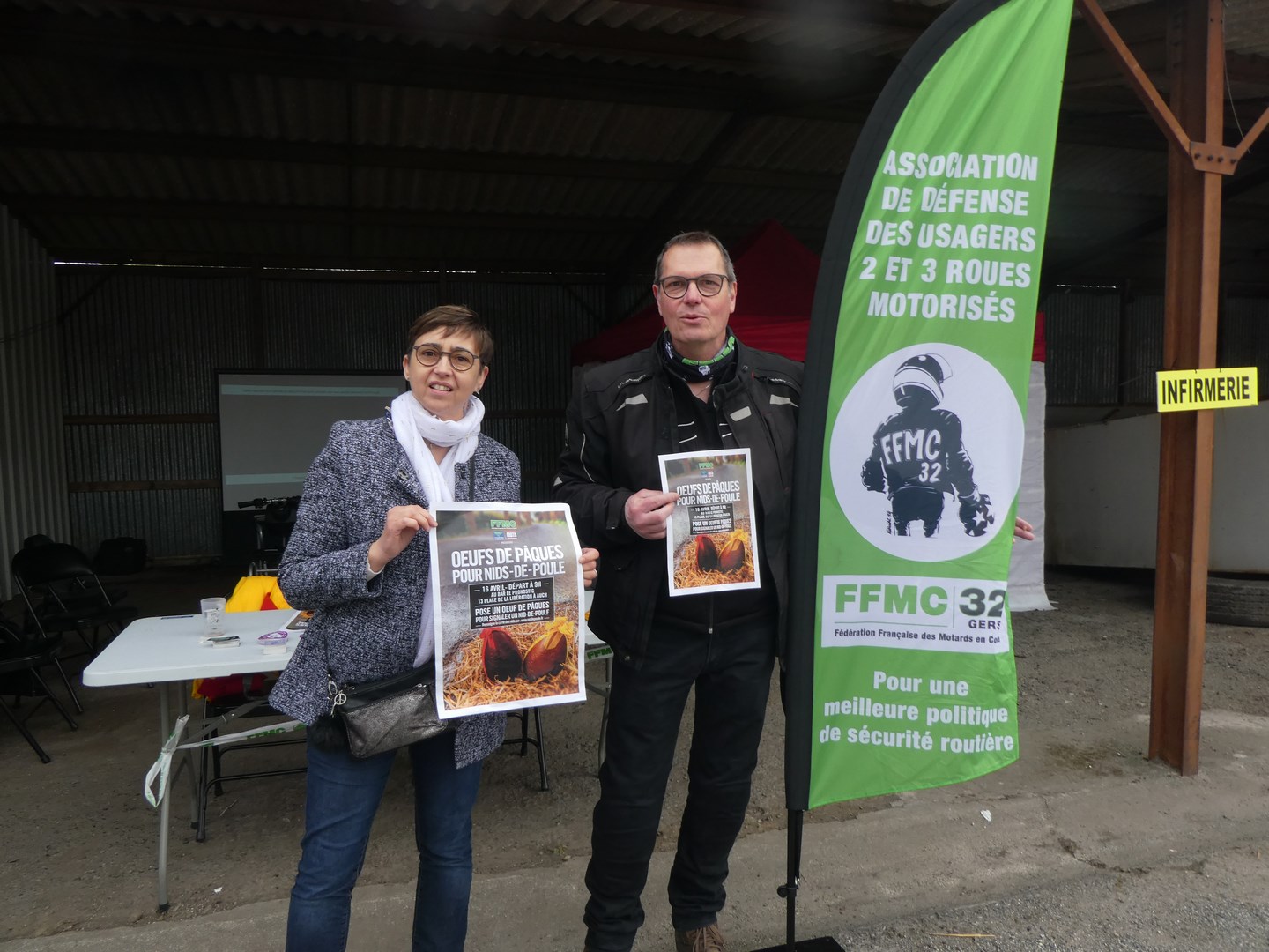 Les responsables de l'animation sur Seissan