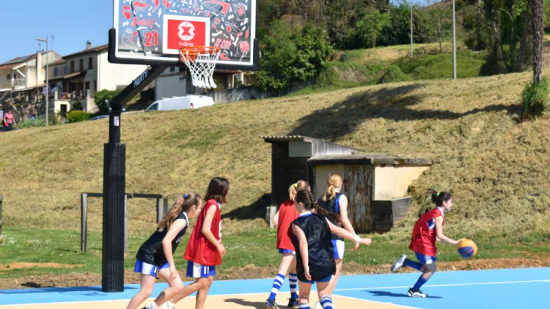 Inauguration du terrain 3X3