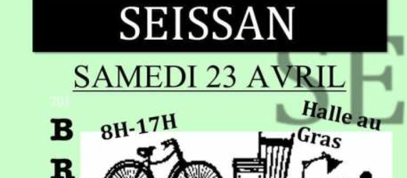 Brocante vide-grenier de l'Association des Parents d'élèves à Seissan