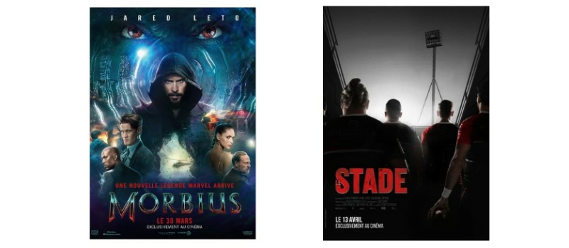 Aventure et rugby mardi au cinéma