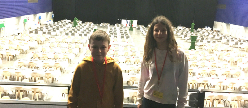 Echecs : deux jeunes auscitains ont participé au championnat de France