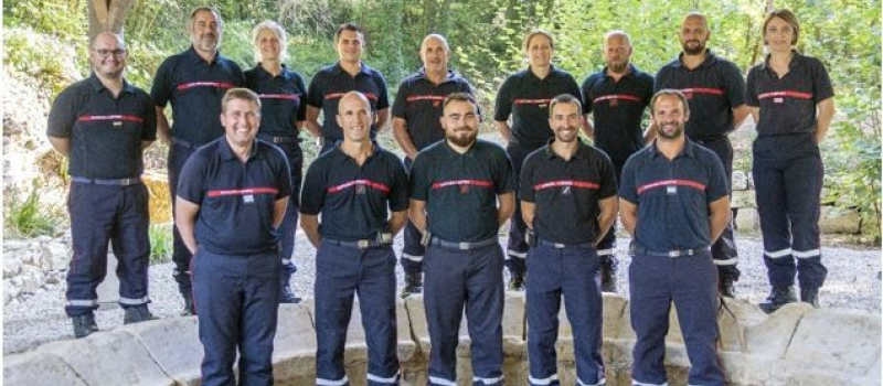 passation de pouvoir au centre de secours