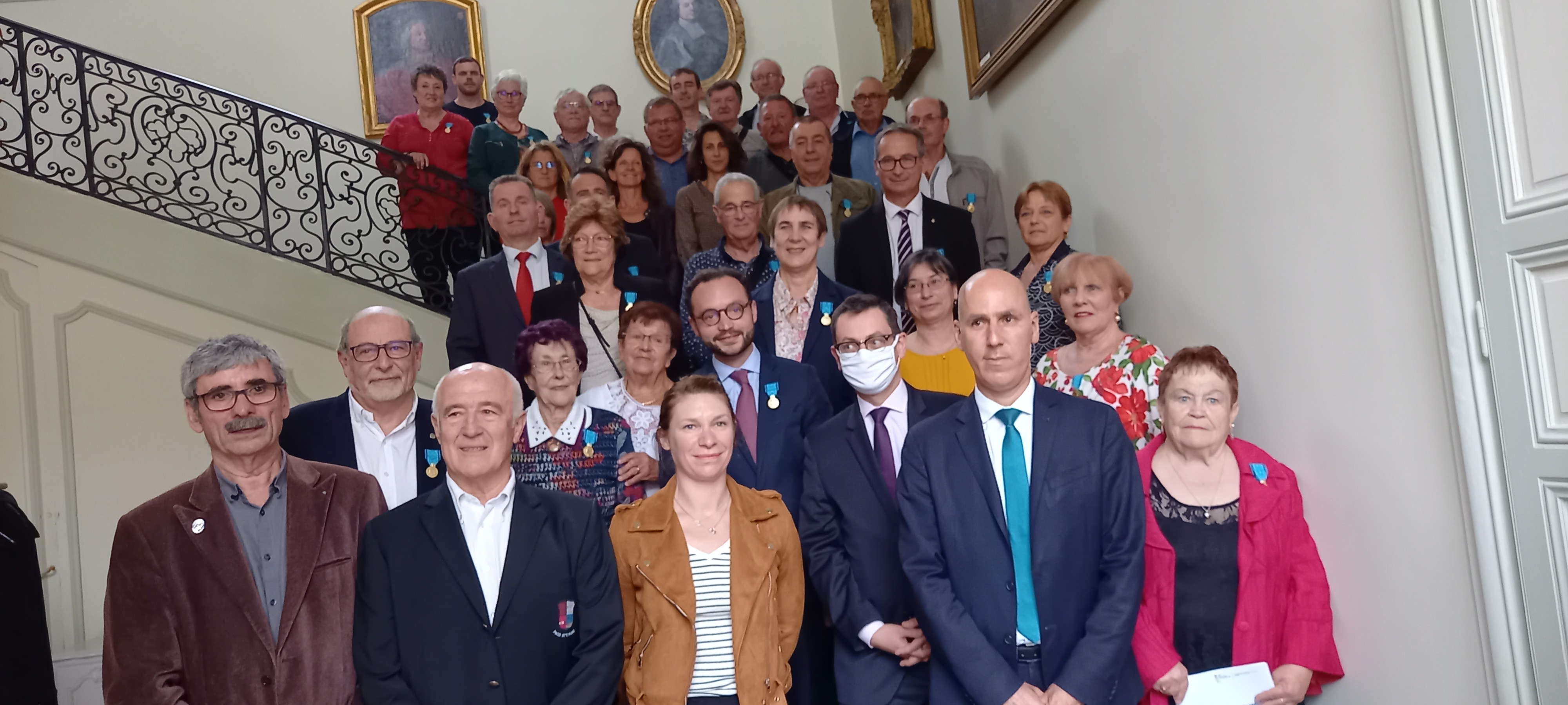 Les 44 médaillés