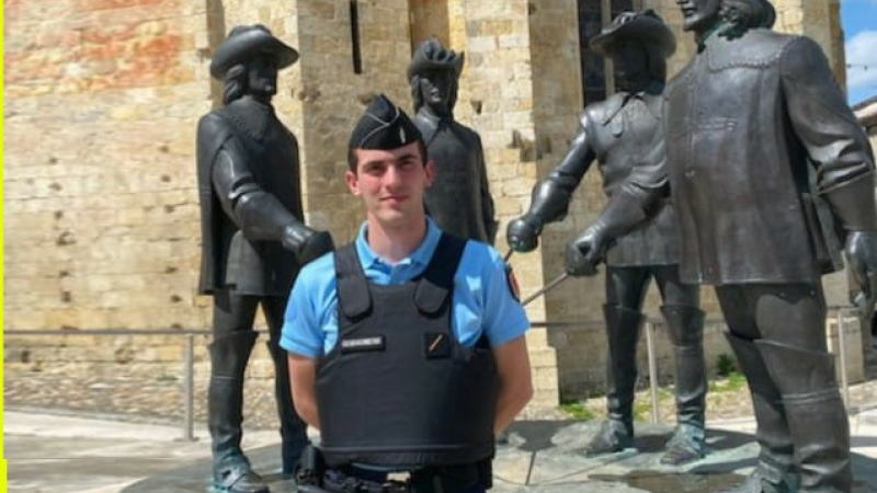 La brigade se renforce avec l'arrivée d'un futur gendarme