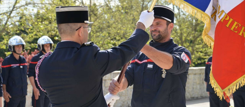 Passation de commandement au CIS
