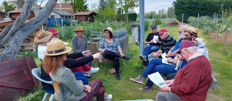 De bonnes nouvelles des jardins familiaux avec toujours des innovations !