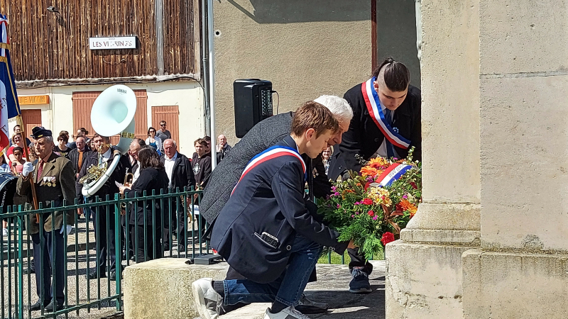 Commémoration du 8 mai 1945 : une cérémonie qui trouve un écho particulier  dans la situation actuelle