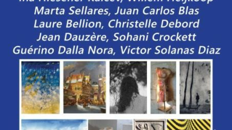 Exposition de 10 artistes européens à l'Atelier des Berges du Gers