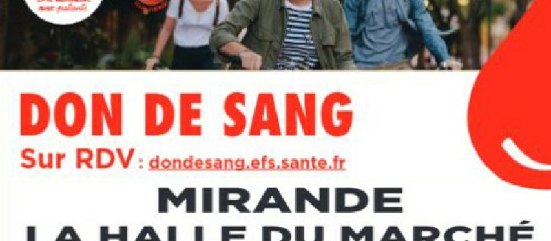 Don du sang appel à tous les donneurs