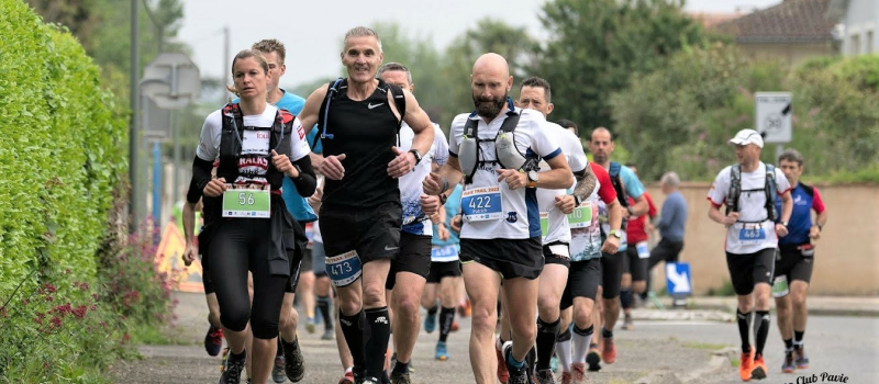 10ème anniversaire de Pavie Trail sous le soleil