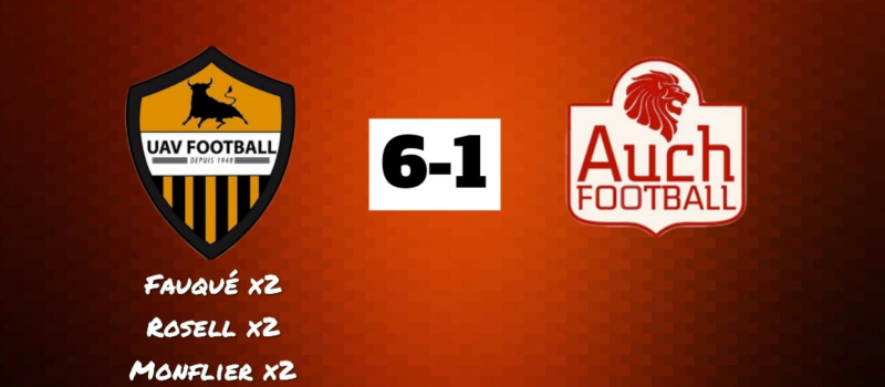 UAV Football : festival de buts aux Acacias !
