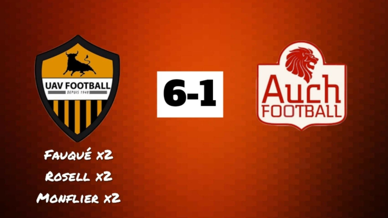 UAV Football : festival de buts aux Acacias !