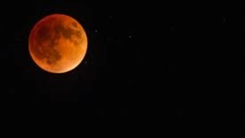 Eclipse totale de la lune