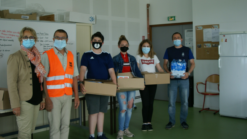 Le collège Gabriel Séailles collecte pour la Banque Alimentaire