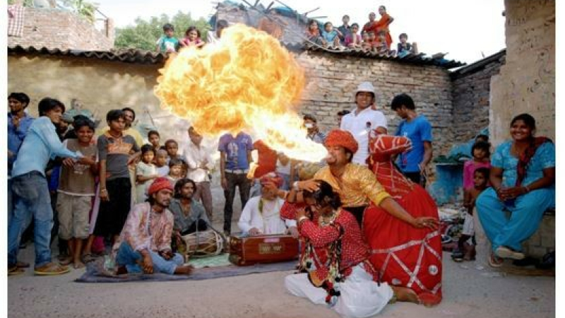 Exposition photographique : "Kathputli colony n'existe plus"