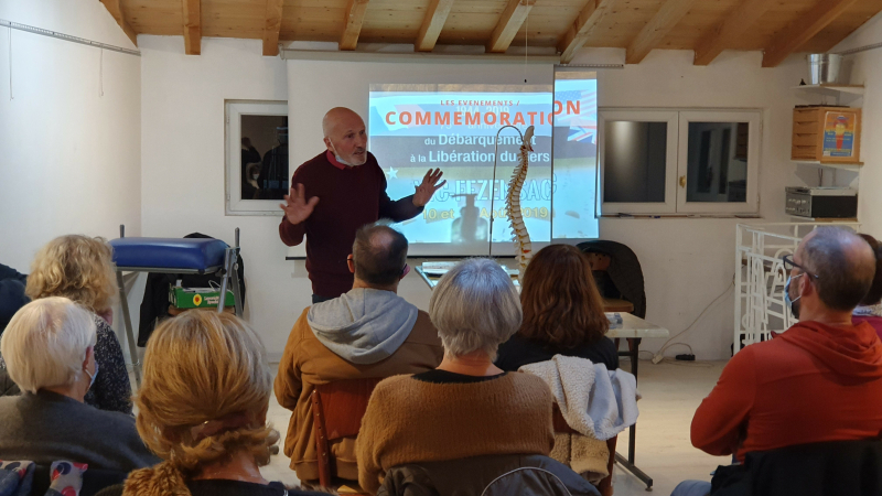 Nouvelle conférence du docteur Denis Remy à La Varangue sur la méthode Sipho