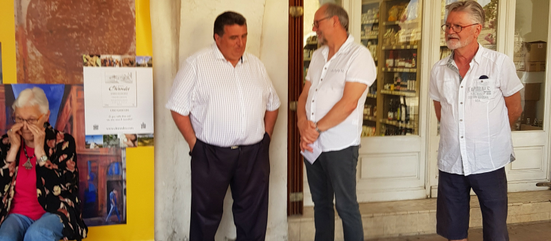 Vernissage de Juan Carlos Blas Robles, ce week-end.