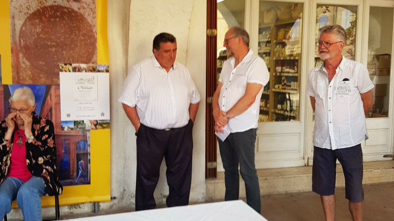 Vernissage de Juan Carlos Blas Robles, ce week-end.