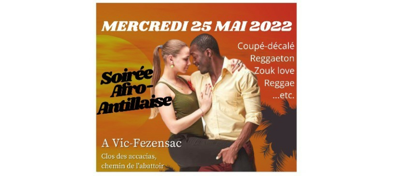 Soirée afro-antillaise au Clos des Acacias