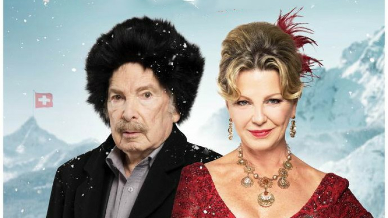 Popeck et jeane Manson sur scène