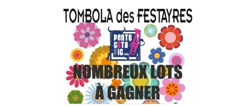 Pentecôtavic 2022 : tombola des festayres
