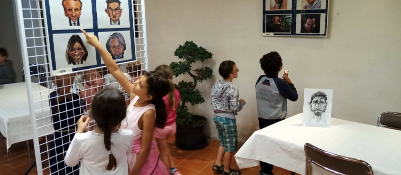 La force du dessin entre les mains des enfants.