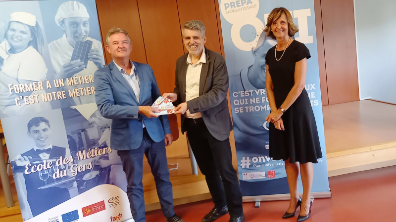 Le Rotary du Gers n'oublie les apprentis en situation de précarité